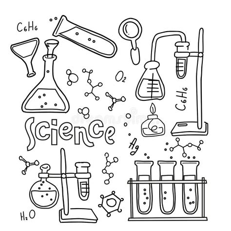 Scientific Equipment Black White Stock Illustrations – 11,258 ...