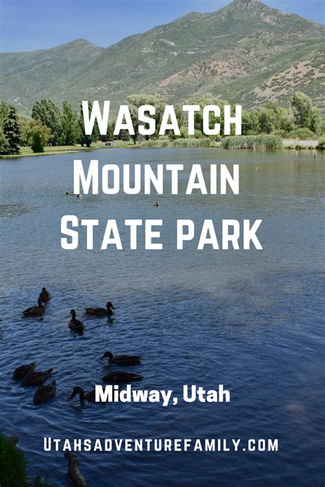 Wasatch Mountain State Park - Utah's Adventure Family