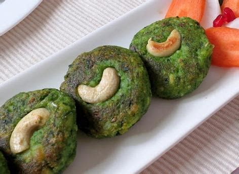 Hara Bhara Kabab recipe, how to cook Hara Bhara Kabab ingredients and directions : Pak101.com