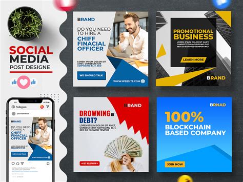 Social Media Template :: Behance