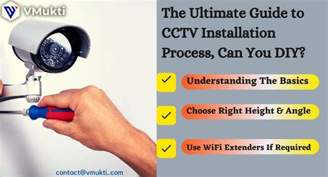 The Ultimate Guide to Wireless CCTV Installation Process DIY- VMukti