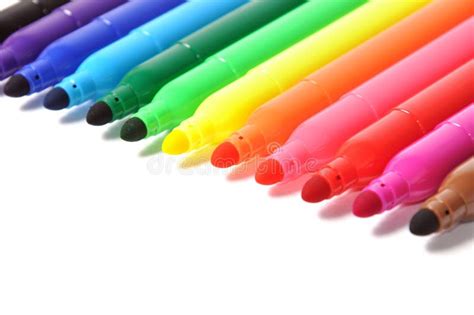 Colored marker pen stock photo. Image of creative, color - 16903046