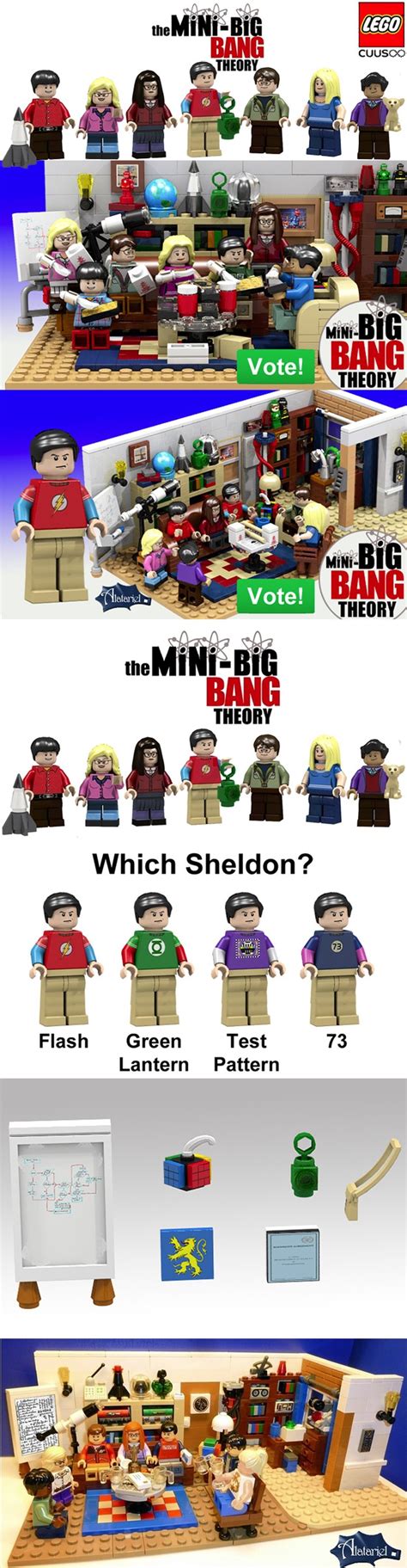 The Big Bang Theory LEGO Set