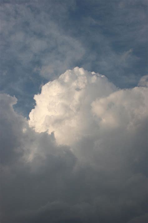 Cloud formations before a storm