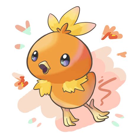 ArtStation - Pokémon Torchic