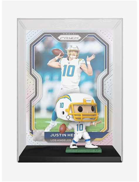 Funko NFL Los Angeles Chargers Pop! Trading Cards Justin Herbert Vinyl Figure | Hot Topic