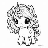 20 Adorably Cute Kawaii Unicorn Coloring Pages  Unleash Your Inner sketch template
