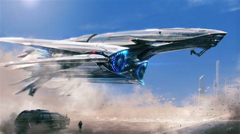 2560x1440 Spaceship Scifi 1440P Resolution HD 4k Wallpapers, Images ...