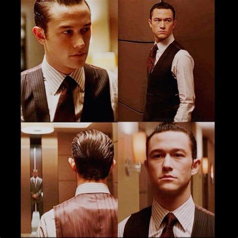 Joseph Gordon-Levitt portrays the character of Arthur in the movie "Inception".......