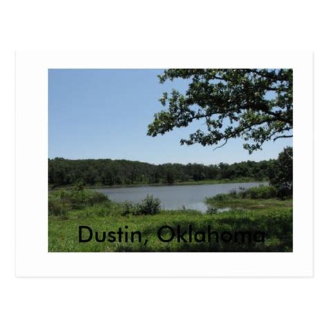 Dustin Lake1, Dustin, Oklahoma Postcard | Zazzle