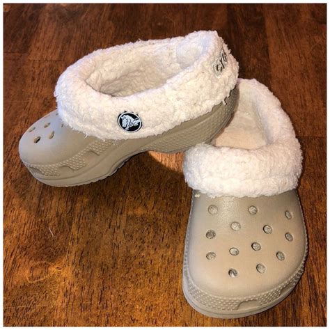 #best #clogs #shoes CROCS Shoes | Crocs Sherpa Lined Clogs Shoes Tan C ...