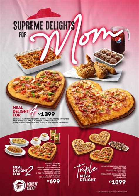 Make Mother's Day Special with Pizza Hut