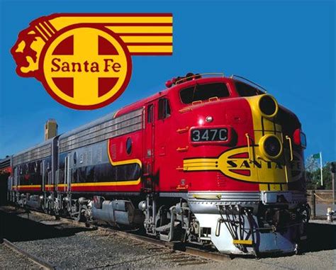 Santa Fe Chief 8"x 10" Metal Sign | Santa fe, Train, Railroad photography