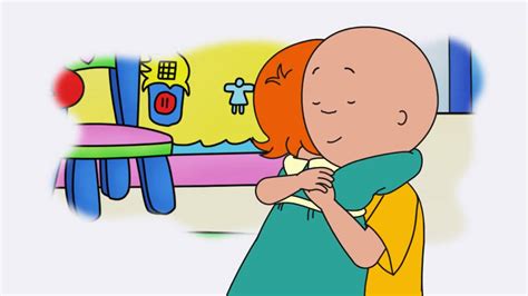 Caillou and Rosie hug by deashawnreese on DeviantArt