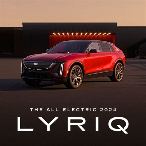 The all-electric 2024 Cadillac LYRIQ