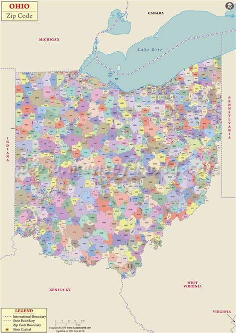 Westerville Ohio Zip Code Map | secretmuseum