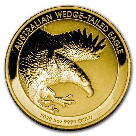 Buy 2020 5 oz Gold $500 Wedge Tailed Eagle HR Proof | APMEX