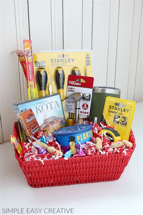 10 Creative Gift Basket Ideas For Man Who Wants Nothing