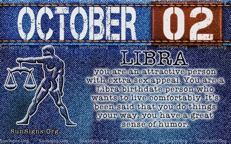 October 2 Zodiac Birthday Horoscope Personality | SunSigns.Org