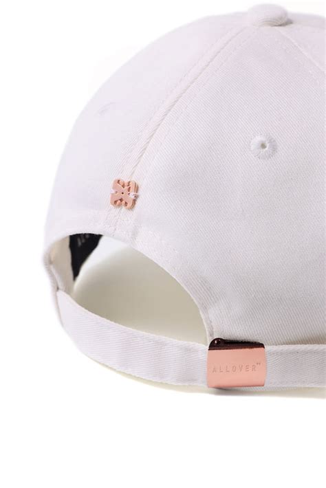 Embroidery Icon Baseball Cap (White) – ALLOVER