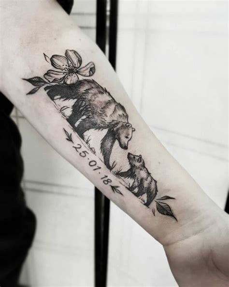 101 Best Bear And Cubs Tattoo Ideas That Will Blow Your Mind! - Outsons