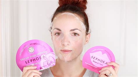 Sephora Face & Lip Mask | First Impressions - YouTube