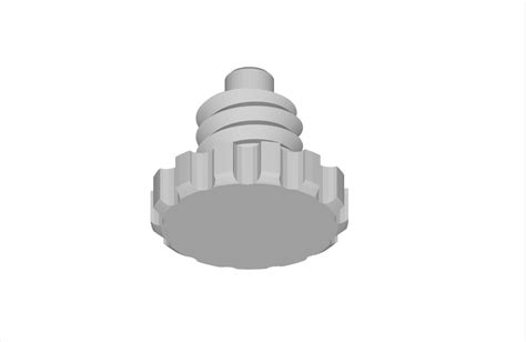 Rounded Bolt for Stanley Box Cutter by Mateusz Markowski | Download free STL model | Printables.com