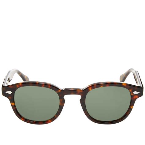 Moscot Lemtosh Sunglasses Tortoise & G-15 | END.