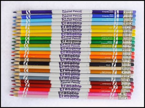 Best Of Crayola Erasable Colored Pencils Review | Erasable colored pencils, Colored pencils, Color