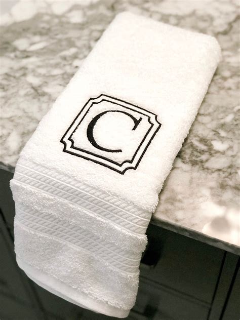 Monogrammed Bath Towels Monogrammed Hand Towels | Etsy