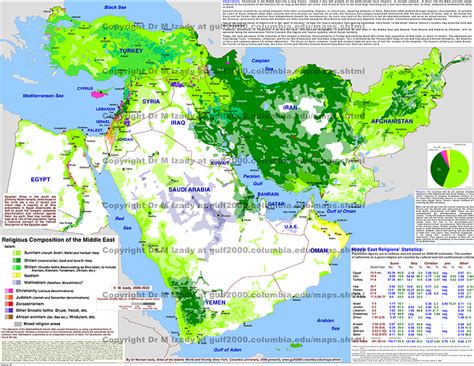 Detailed Map of Religion in the Middle East [7457x5727] : r/MapPorn