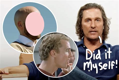 Matthew McConaughey Denies Hair Transplant Rumor - Claims He Used THIS Unusual Technique To Grow ...