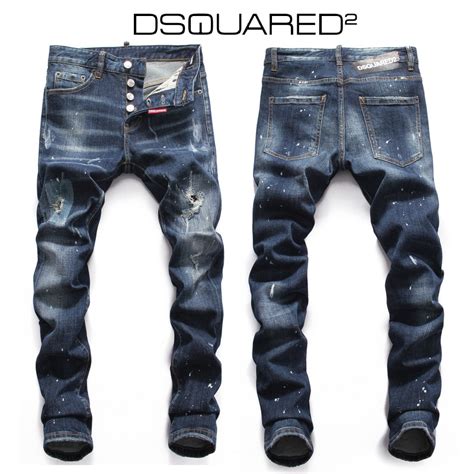 dsquared2 pas cher,jeans dsquared homme pas cher hole blue Dsquared2 Jeans patch pour - www ...