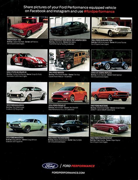 Factory Five Featured in Ford Performance Catalog! - Factory Five Racing