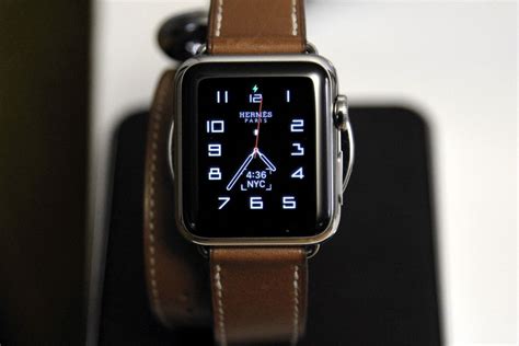 The Hermes custom Apple Watch face gives me hope for third-party clock ...