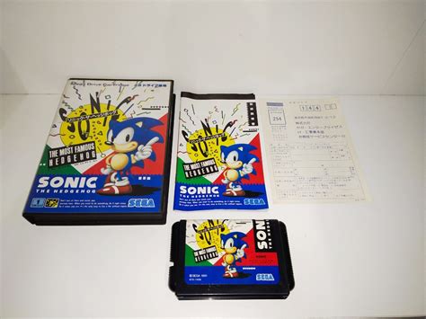 Sega Megadrive Sonic The Hedgehog, Video Gaming, Video Games, Others on ...