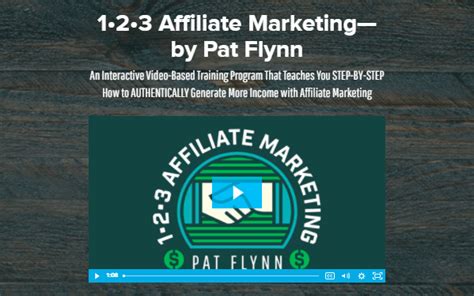 Pat Flynn – 123 Affiliate Marketing – Procourse