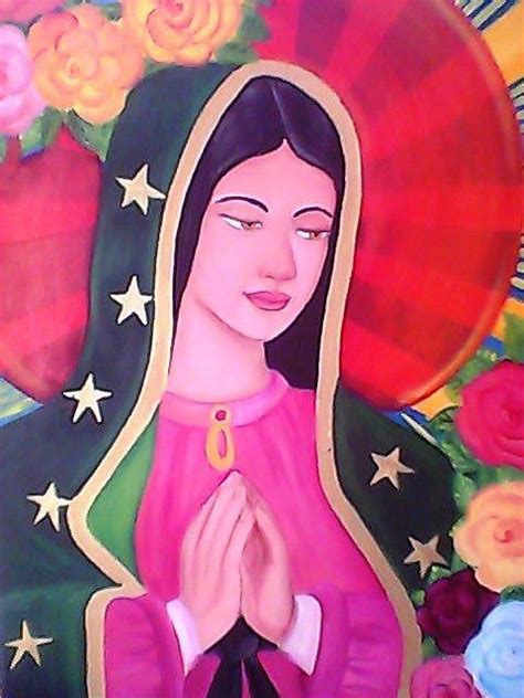 Virgen Maria Painting by Magali Ordonez | Fine Art America