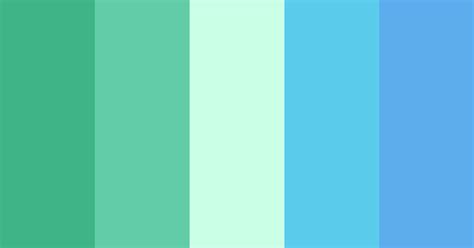 Mint With Blue Color Scheme » Blue » SchemeColor.com