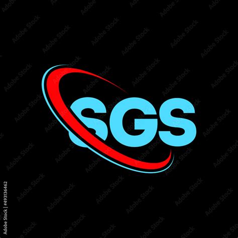 SGS logo. SGS letter. SGS letter logo design. Initials SGS logo linked with circle and uppercase ...