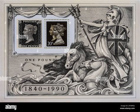 Penny black stamp hi-res stock photography and images - Alamy