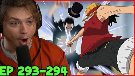 LUFFY VS LUCCI BEGINS!!! || One Piece Episode 293-294 Reaction - YouTube