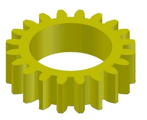 The generated 2D spur gear model with the developed computer system... | Download Scientific Diagram