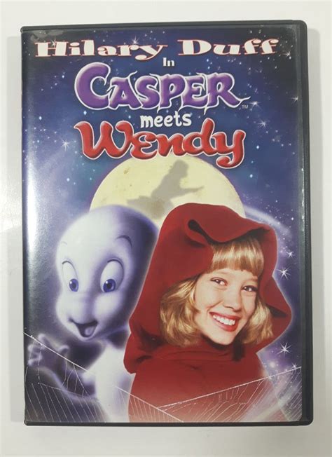 the dvd cover for casper meets wendy