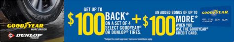 Goodyear: Up To $200 Rebate | Tires Etc