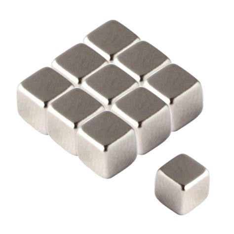 Aliexpress.com : Buy 10pcs Cube Strong Neodymium Magnets 1.1Kg Pull Rare Earth Magnetic Block ...