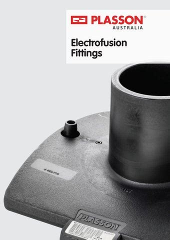 PLASSON Electrofusion Fittings Catalogue by PLASSON Australia - Issuu