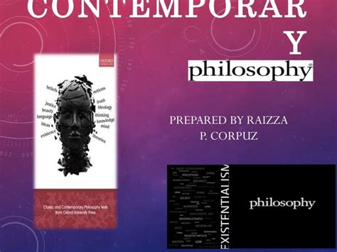 CONTEMPORARY PHILOSOPHY