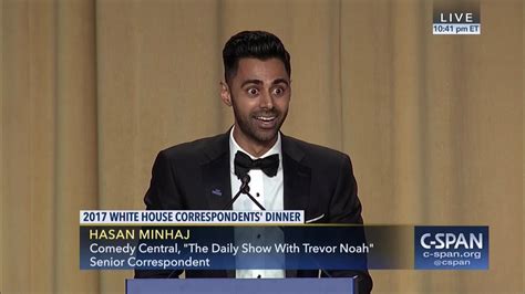 Hasan Minhaj COMPLETE REMARKS at 2017 White House Correspondents' Dinner (C-SPAN) - YouTube