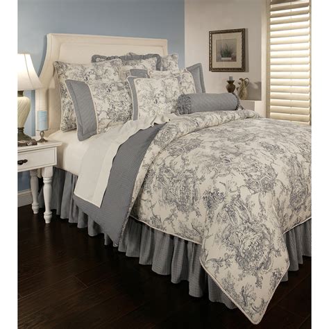 Sherry Kline PCHF Country Toile Blue 6-piece Comforter Set - Walmart ...